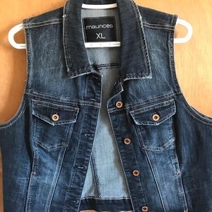 Denim vest